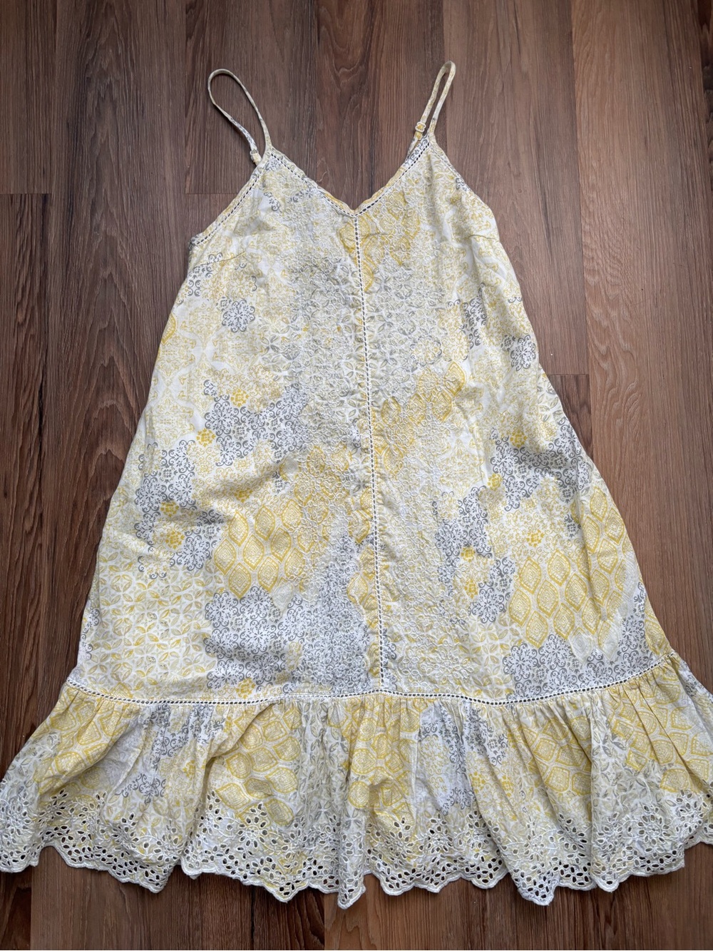 Rachel Zoe Yellow and White Sundress - Picture 2 of 5
